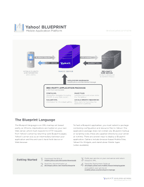 Yahoo! BLUEPRINT  Form