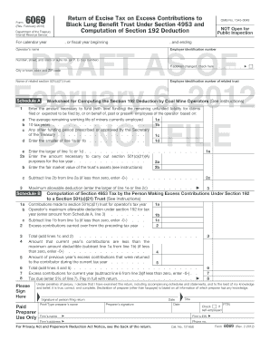 Form 6069 Rev February Irs