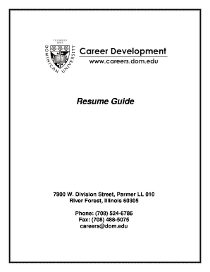 Resume Guide Jicsweb1 Dom  Form