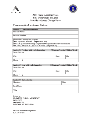 Fiscal Agent Document  Form