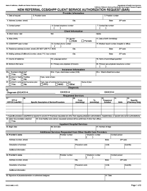 Ccs Referral Form