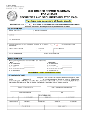 These Forms Are Intended for Reporting Any Type of Securities and Security Related Cash Etax Dor Ga