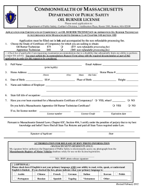 Ma Hoisting License Exam Schedule 2022 Mass Oil Burner License Renewal Form - Fill Out And Sign Printable Pdf  Template | Signnow