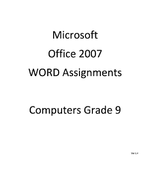 Word 10 Online  Form