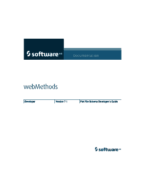 Webmethods Flatfile Schema Developer Guide Form