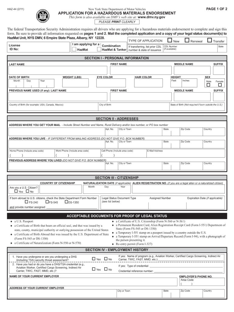 Get and Sign Help Filling Out Haz 44  Form 2011-2022