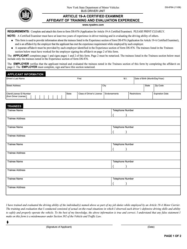  Ds 876a Form 2008-2024