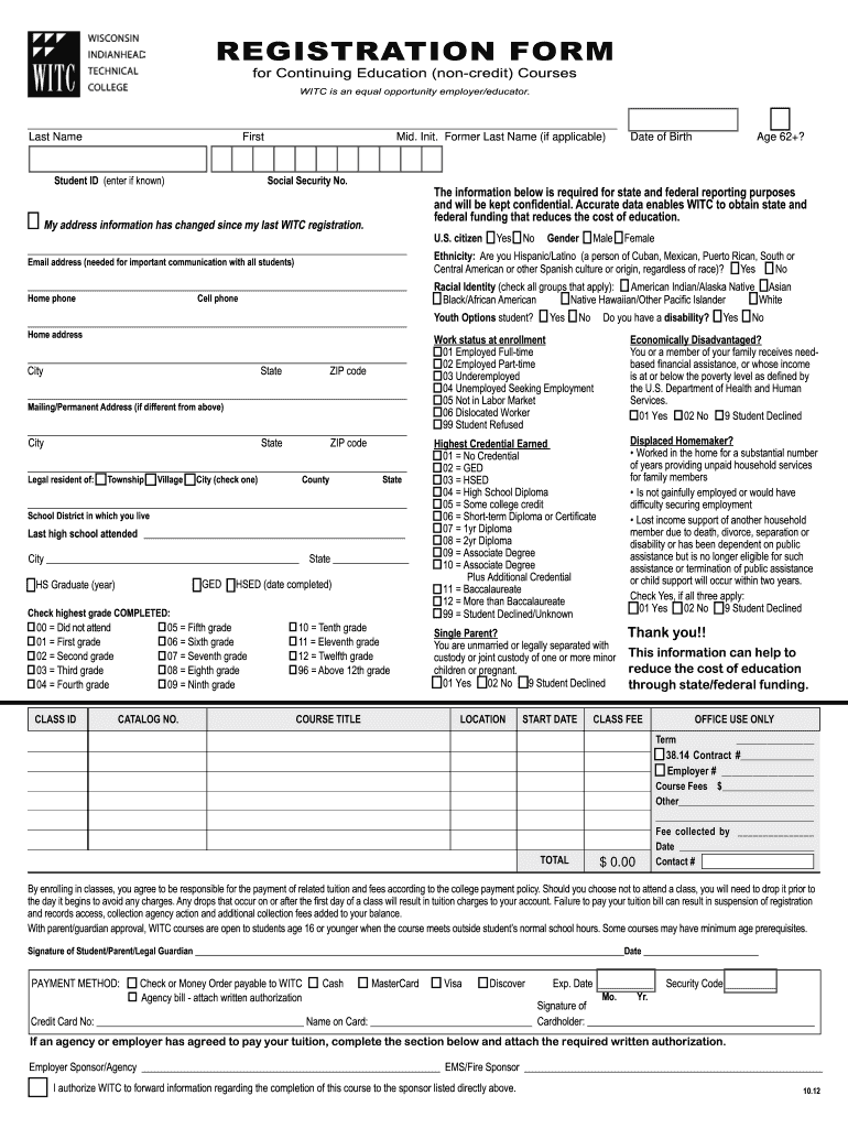  Blank Fillable Hope Scholarship Online Form 2012