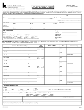 Kuakini Online Job Application Form