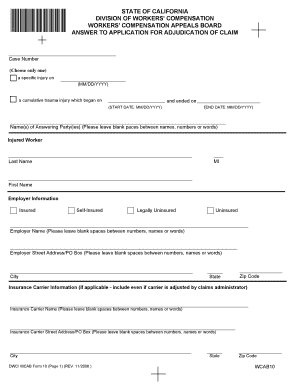 Wcab Form 10