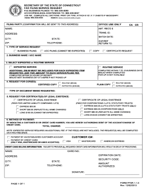 Ffsr  Form