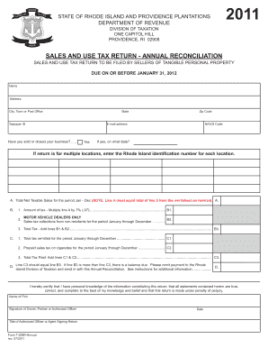 Ri Use Tax Form