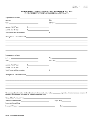 Sba Form 1790