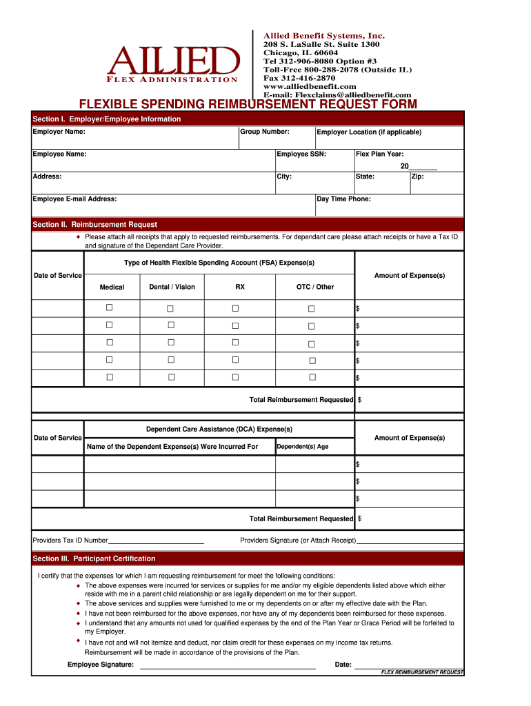 Via Benefits Recurring Reimbursement  Form