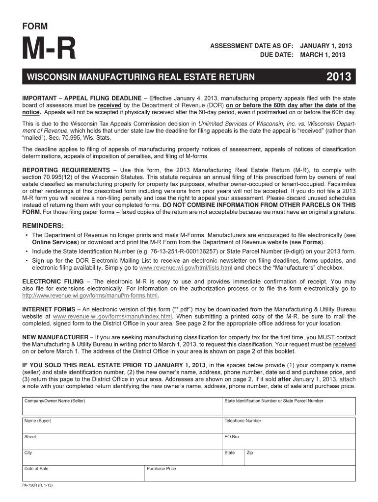  Wisconsin Form M R 2021