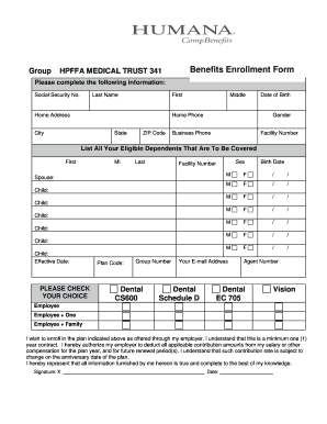 Hpffa Medical Claim  Form