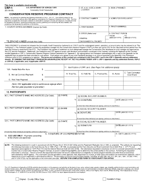 Crp 1 Fillable Form