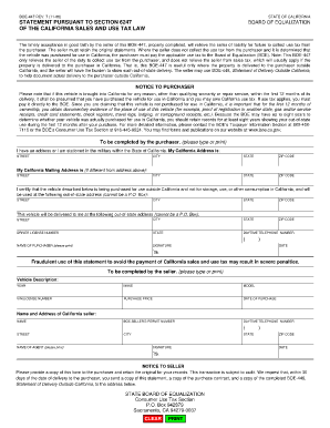 Boe 447  Form