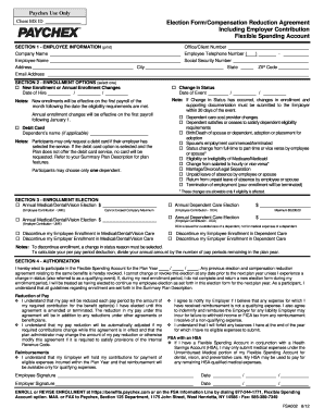  Paychex Employee New Hire Form 2012-2024