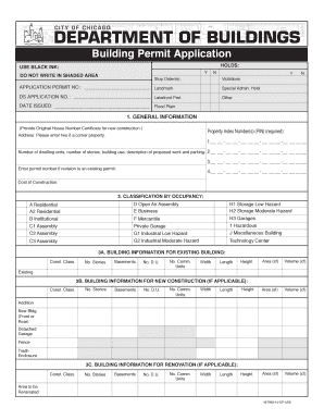 Easy Permit Chicago  Form