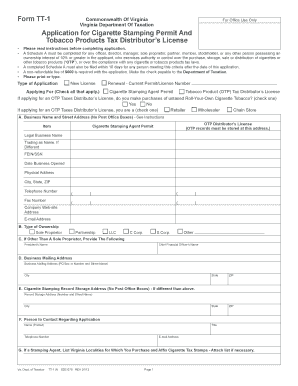 Commonwealth of Virginia Department of Taxation W 9 Form