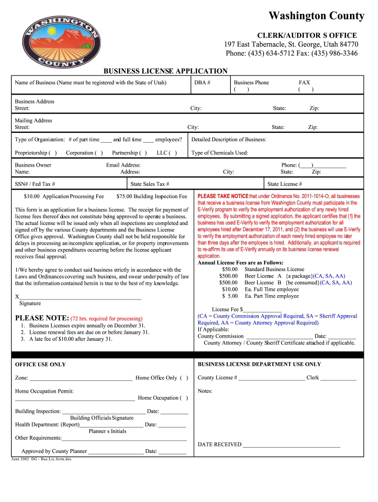  Application for Renewal of Motor Vehicle Business License 2002-2024