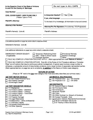Maricopa County Excess Proceeds List  Form