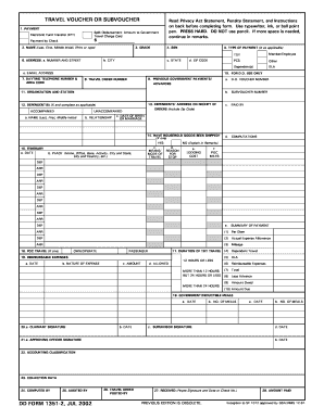 Dd Form 1351 2