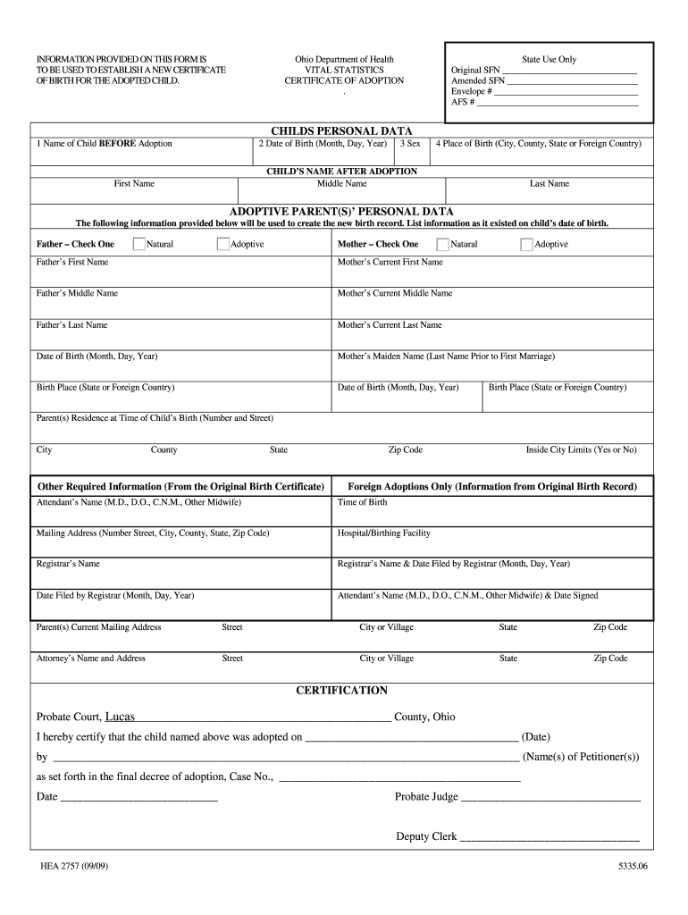 Hea 2757 Form