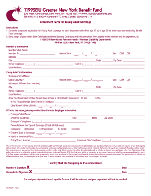 1199 Application for Membership  Form