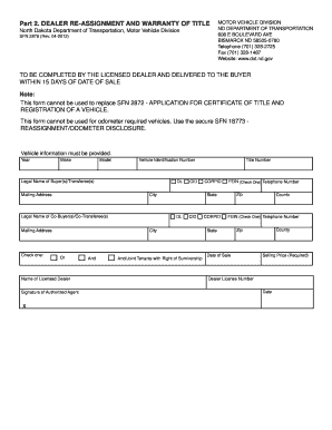 Nddmv  Form