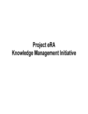 Knowledge Management Initiative  Form