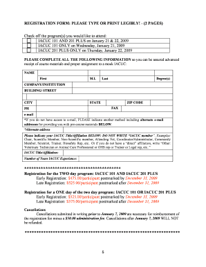 IACUC 101 and IACUC 201 Plus Tucson, AZ Grants &amp; Funding Grants Nih  Form