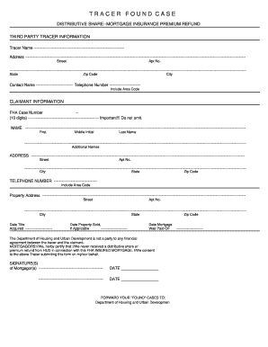 Hud Third Party Tracer Program  Form