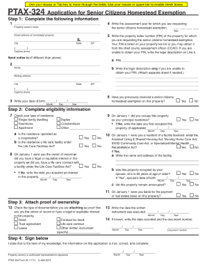 Ptax 324 Form