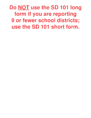 Sd 101 Ohio  Form