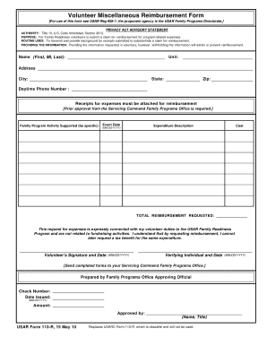 Cadets Application Form