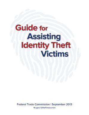 Identity Theft Affidavit Idtheft  Form