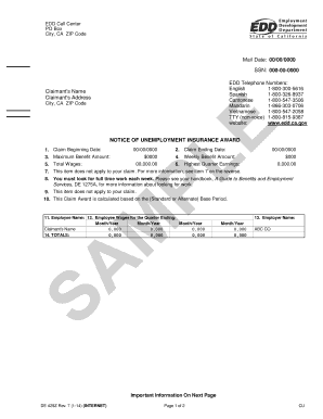 De 429 Edd  Form