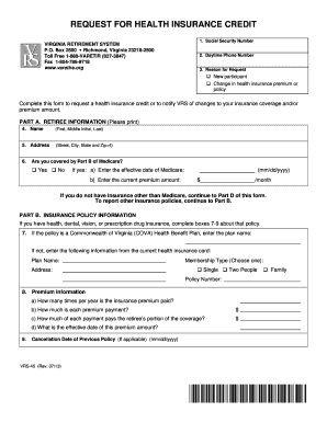 Vrs 45  Form