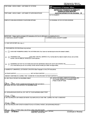  Va Form 21 0518 1 2018