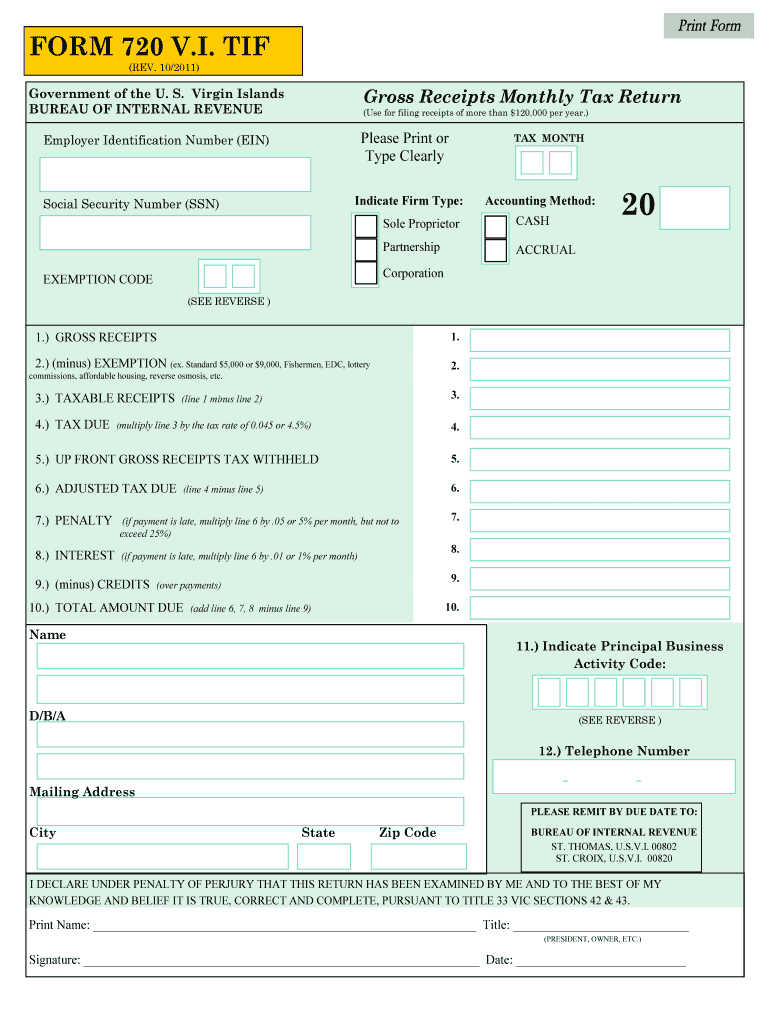 720vi  Form