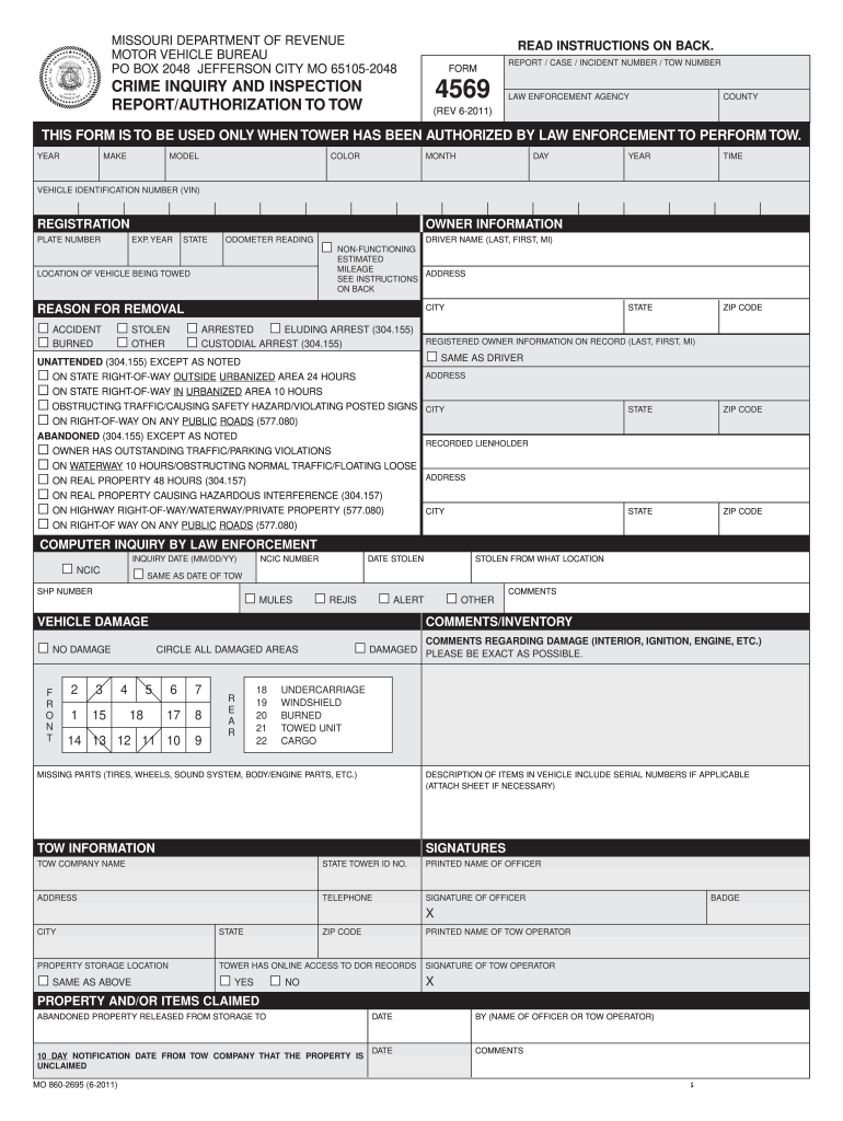  Online Dor Form 4569 2022