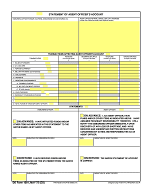 Dd 1081  Form