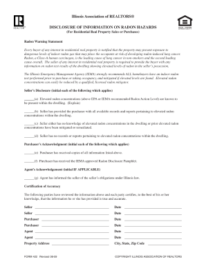 Radon Disclosure Fill Out And Sign Printable Pdf Template Signnow