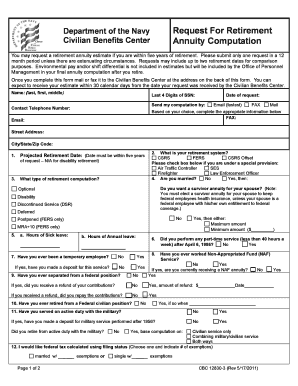 Army Retirement Request Form