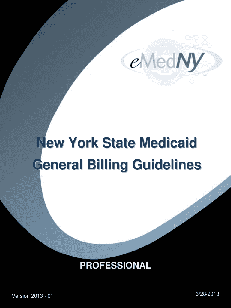  Ny Billing Medicaid 2013-2024