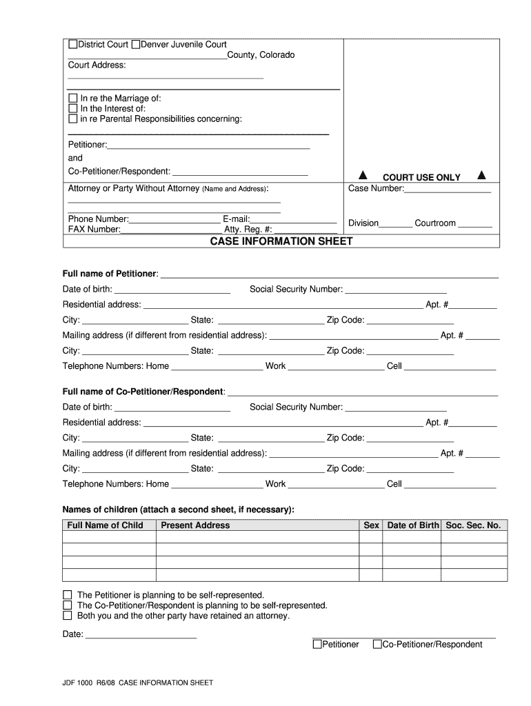  Jdf Forms 2008