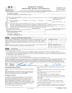 W 9 Form Hawaii