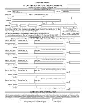 Flores Flexible Spending Account  Form